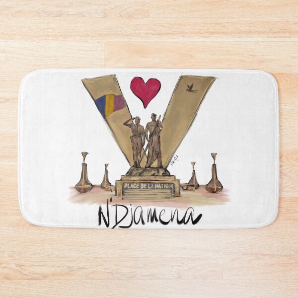 Item preview, I love N’Djamena designed and sold by sladjana.