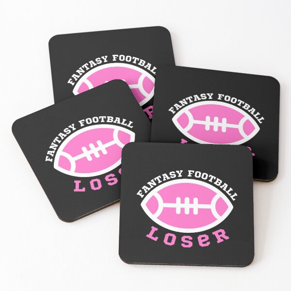 Item preview, Fantasy Football Loser Pink Football- Fantasy Football League (FFL) designed and sold by CaitU.