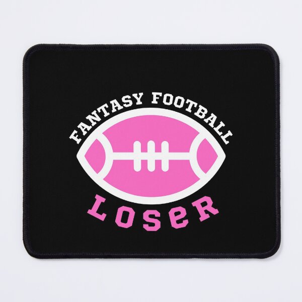 Item preview, Fantasy Football Loser Pink Football- Fantasy Football League (FFL) designed and sold by CaitU.