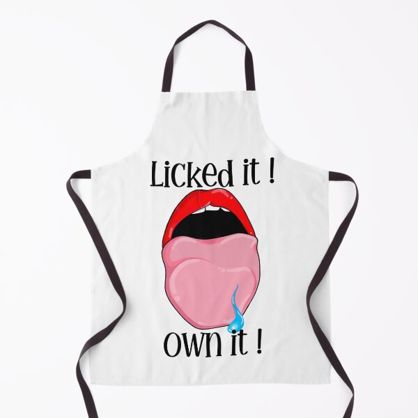 Item preview, Licked it, Own it (Black text) designed and sold by Swags.