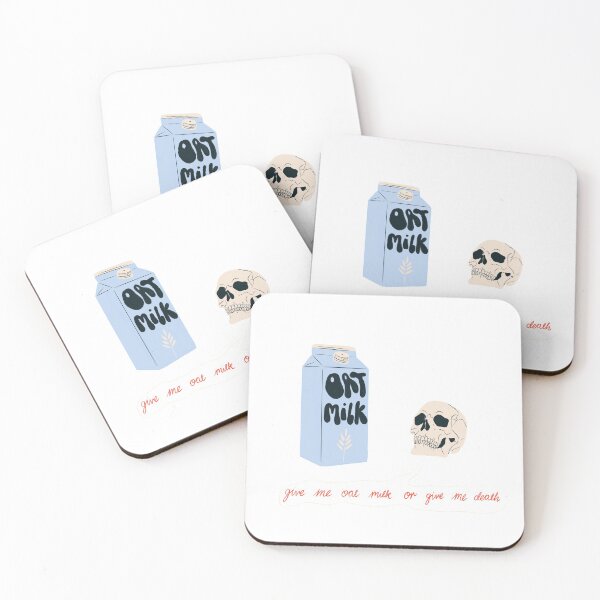 Item preview, oat milk or death designed and sold by whatmabeldid.