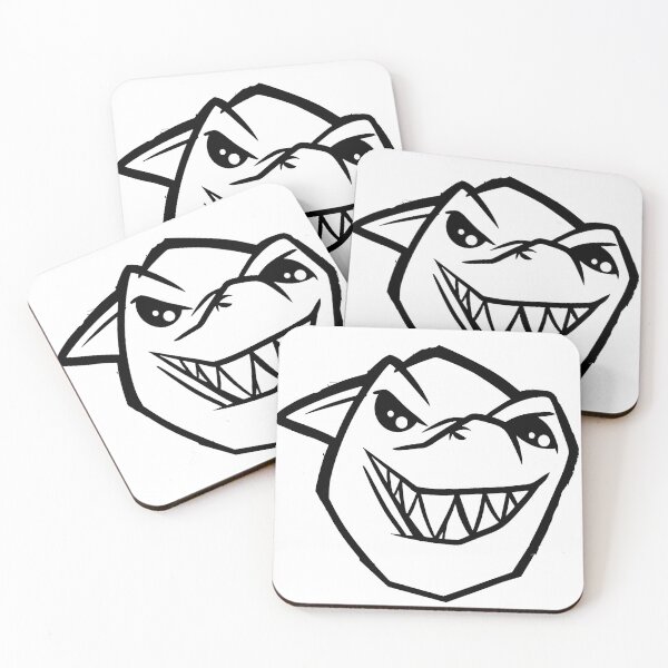 Item preview, Smiling Shark Face designed and sold by Merchandiser099.