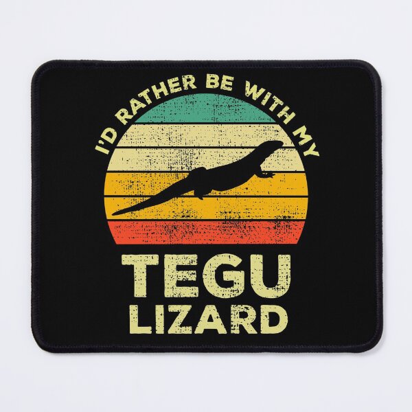 Item preview, I’d Rather Be With My Tegu Lizard Vintage Gift For Lizard Owners designed and sold by JokeGysen.