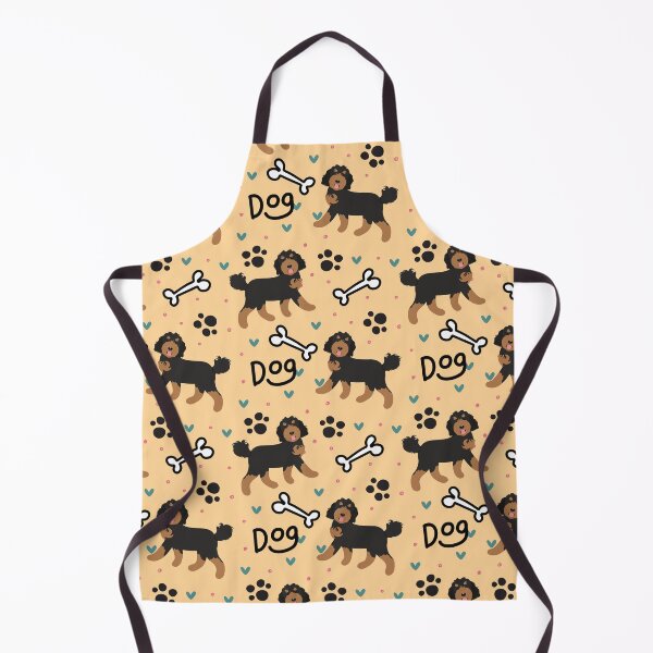 Item preview, Cute Phantom Black Goldendoodle Dog designed and sold by Lulupainting.