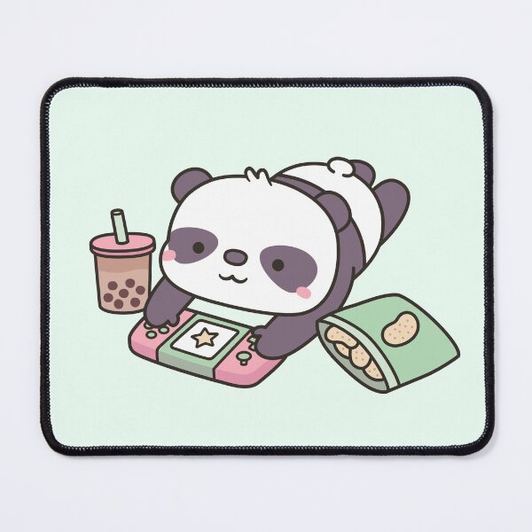 Item preview, Cute Little Panda Relax Gamer designed and sold by rustydoodle.