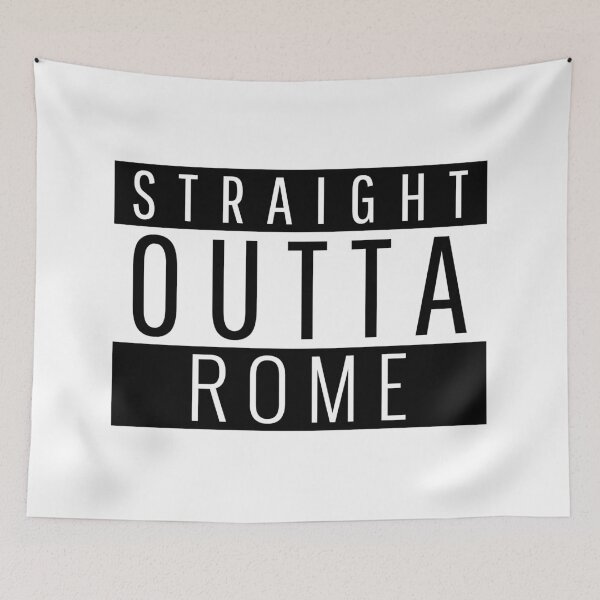 Item preview, Straight Outta Rome City designed and sold by Teelogic.