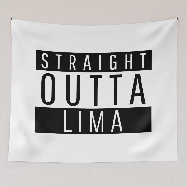 Item preview, Straight Outta Lima Ohio  designed and sold by Teelogic.