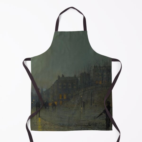 Item preview, John Atkinson Grimshaw View of Heath Street by Night 1882 designed and sold by Art Outlaws.