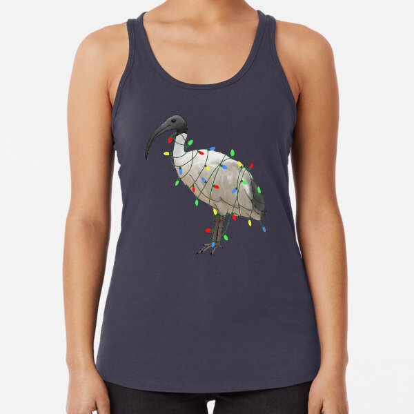 Bin chicken lights Racerback Tank Top