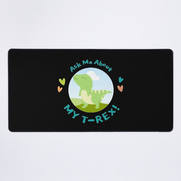 Item preview, Ask Me About My T-rex | Cute Dinosaur designed and sold by NineSevenFour.