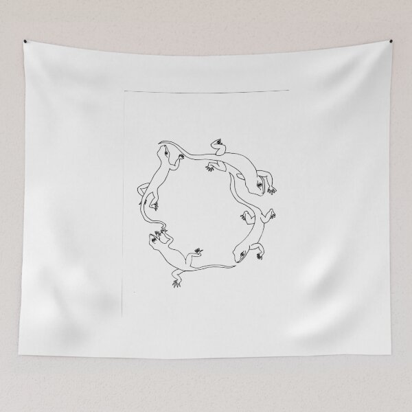 Item preview, Gecko wreath  designed and sold by Terra Dumont.