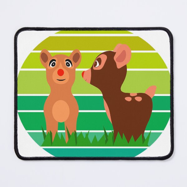 Item preview, Deers In Love Sticker designed and sold by blueocan.