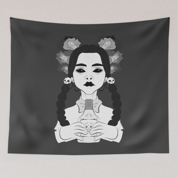 Item preview, Wednesday Addams designed and sold by awkwardlittleco.