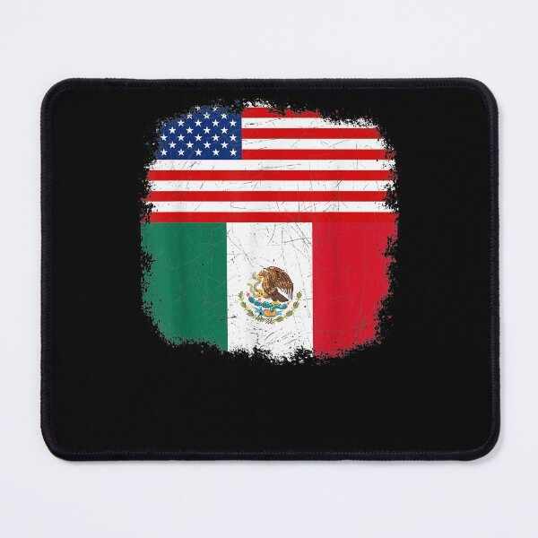 Item preview, Half Mexican American Flag Vintage Mexico designed and sold by dianev79.