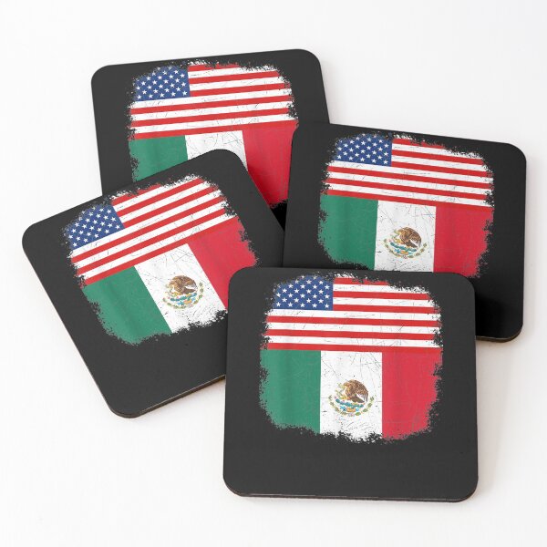 Item preview,  Half Mexican American Flag Vintage Mexico designed and sold by dianev79.