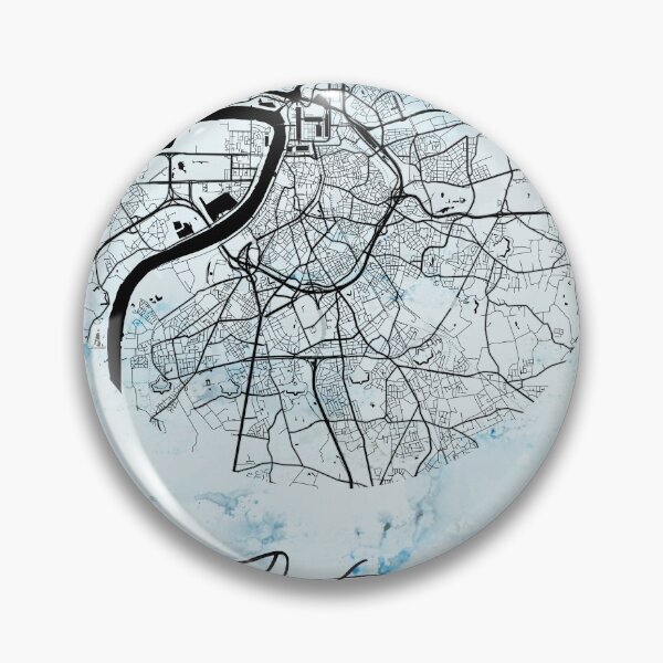 Item preview, Antwerp - Belgium Alpha Watercolor Map designed and sold by WatercolorMap.