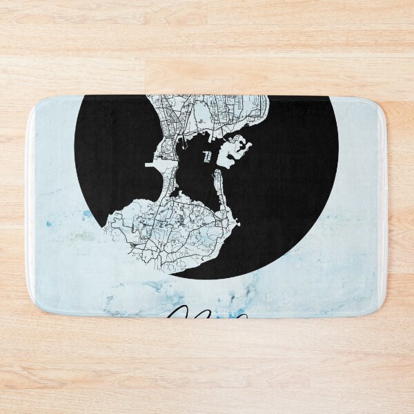 Item preview, Bali - Indonesia Alpha Watercolor Map designed and sold by WatercolorMap.