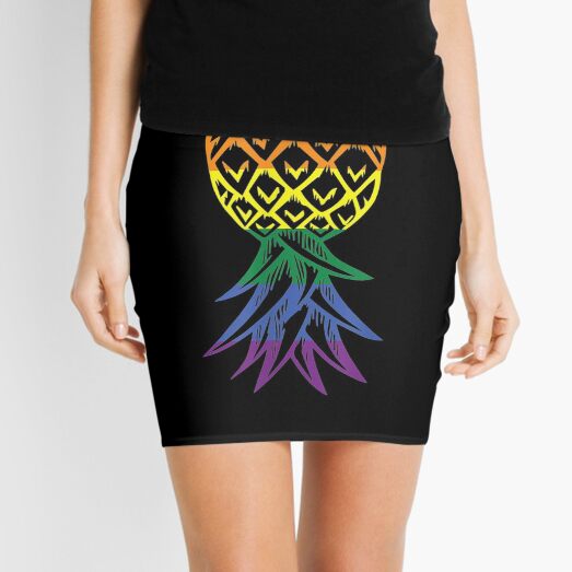 Item preview,  Pineapple Upside Down Rainbow Lgbt Singer designed and sold by donnagia.