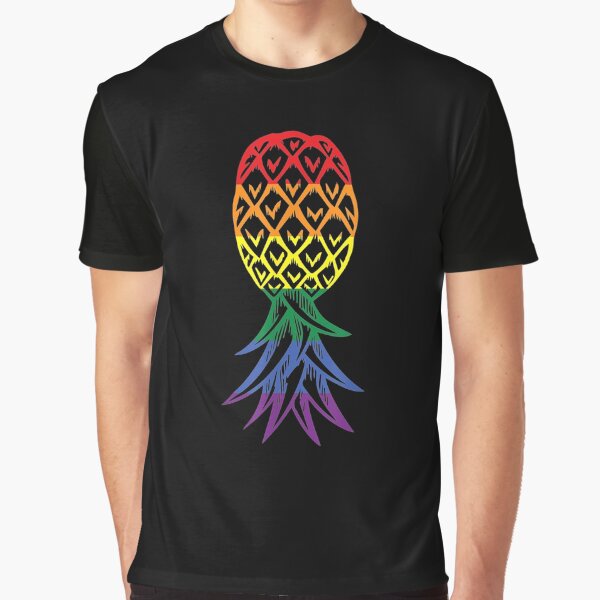 Item preview,  Pineapple Upside Down Rainbow Lgbt Singer designed and sold by donnagia.