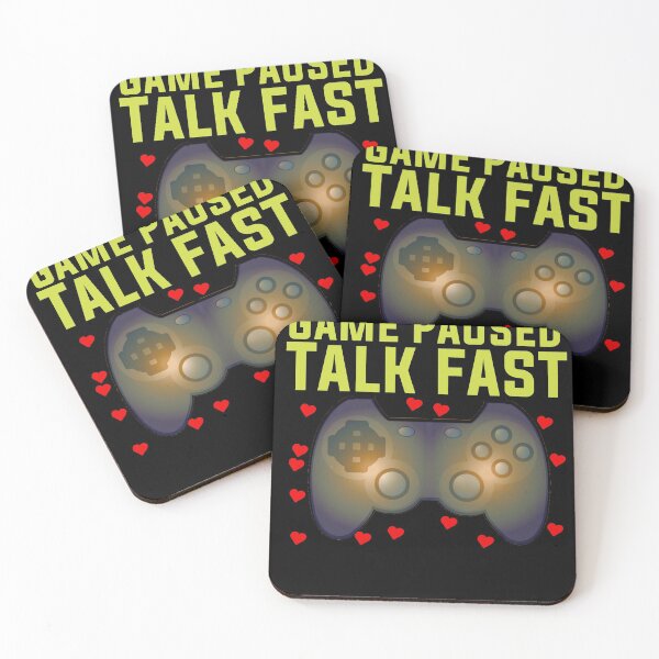 Item preview, Game Paused Talk Fast designed and sold by papaipapai198.