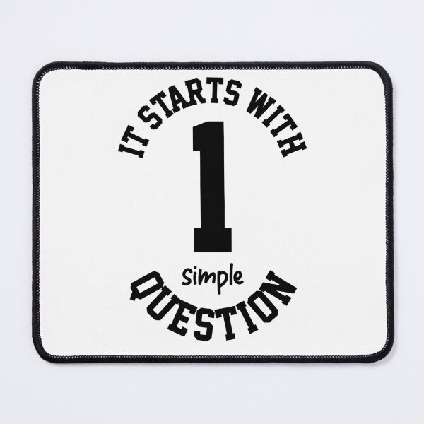 Item preview, It starts with one simple question. COVID-19 trending t-shirt gift designed and sold by phassystore.