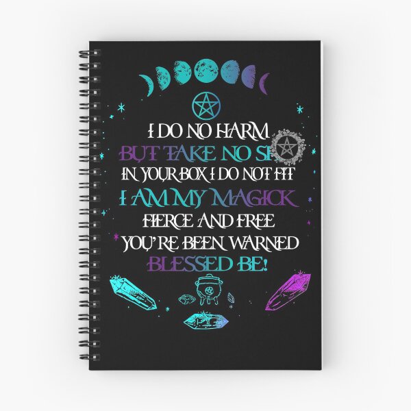 Item preview, I do no harm but take no in your book I'm my magick You are been warned Bless be designed and sold by MaiiShop.