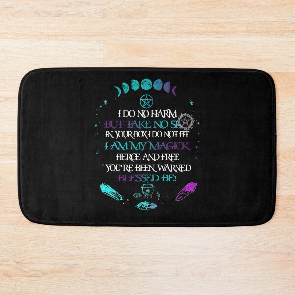 Item preview, I do no harm but take no in your book I'm my magick You are been warned Bless be designed and sold by MaiiShop.