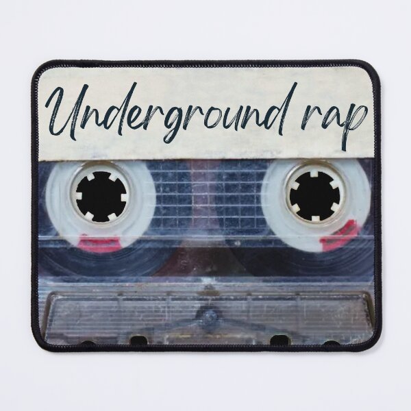 Item preview, Best of Underground Rap Music Songs Style Cassette Old School designed and sold by Thestarrysky.