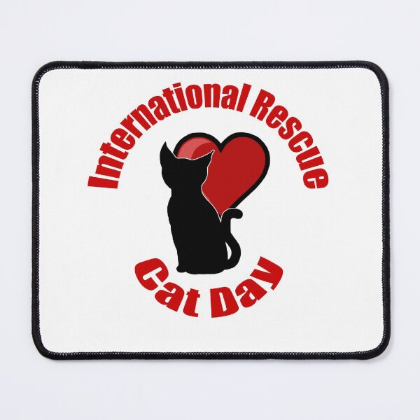 Item preview, International Rescue Cat Day designed and sold by blakcirclegirl.