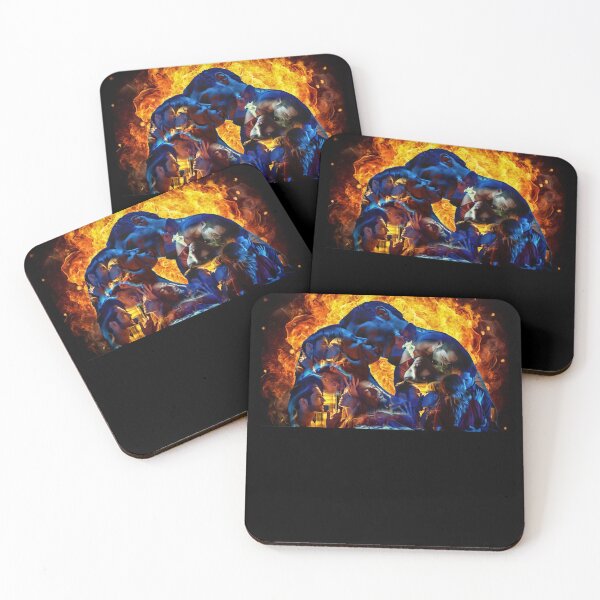 Item preview, Fantasy Drama Lucifer Special Pictures  And Chloe - Kissing Collage Dark And Offensive designed and sold by FolgerLucifer.