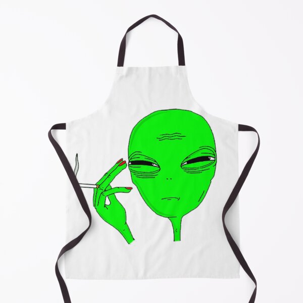 Item preview, Smoking alien designed and sold by DenkaStore.