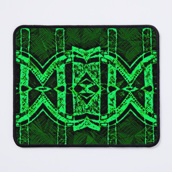 Item preview, African Wax Style Abstract Pattern Fabric Design - Green designed and sold by Tony Cisse.