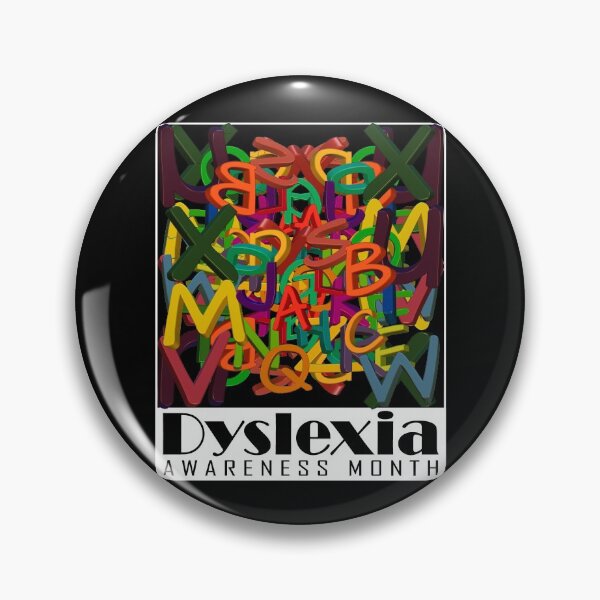 Item preview, Dyslexia Awareness Month 3D Mixed Letters designed and sold by HorizonDesignz.