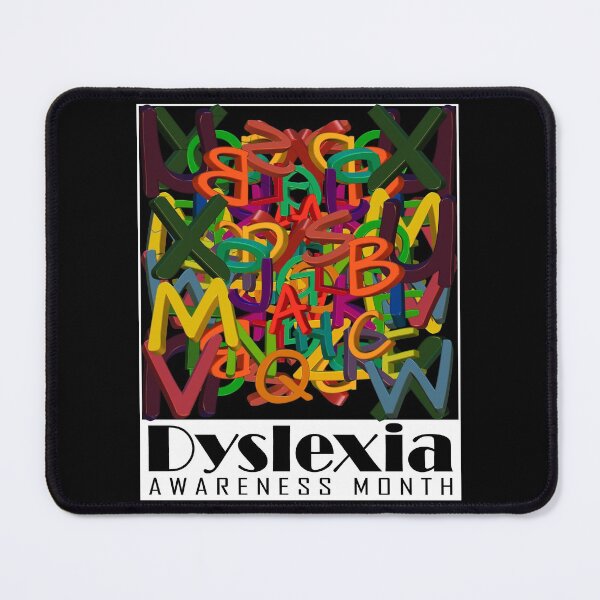 Item preview, Dyslexia Awareness Month 3D Mixed Letters designed and sold by HorizonDesignz.