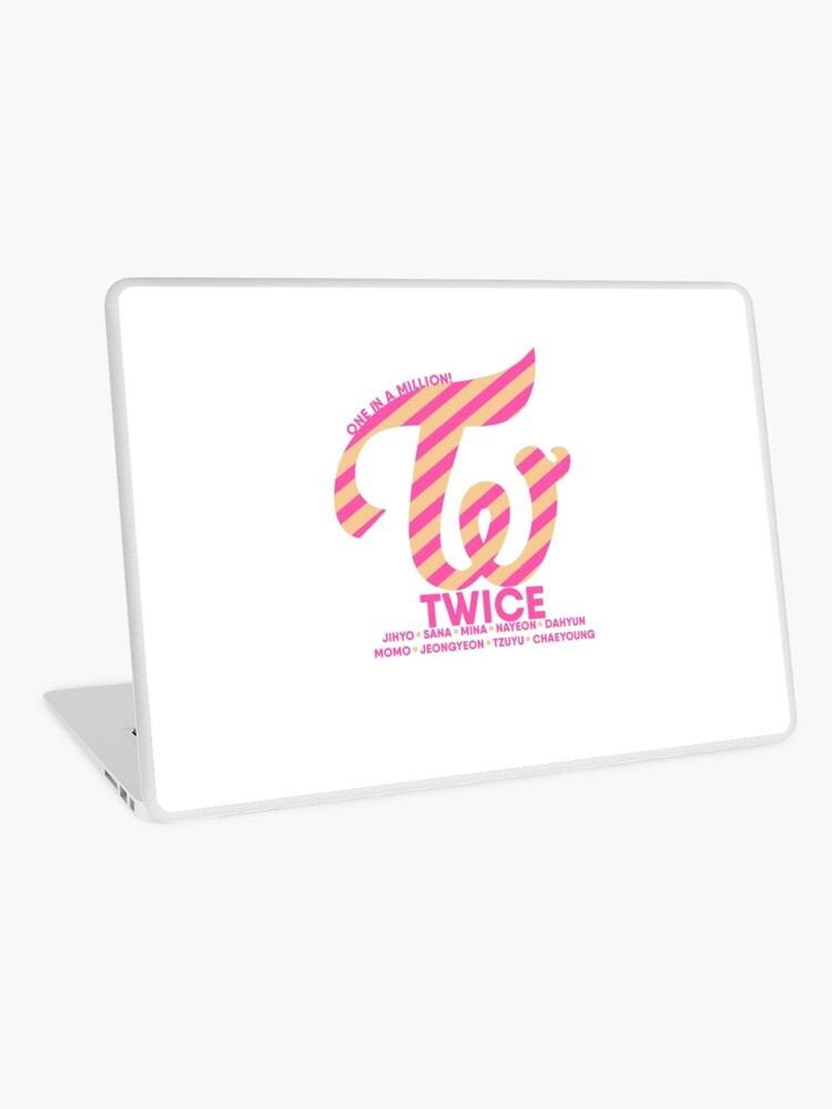 Twice Logo Laptop Skin By Lyssaluk Redbubble