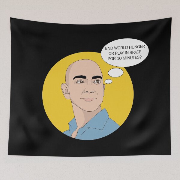 Item preview, End a world hunger od play in space for 10 minutes designed and sold by ValentinaHramov.
