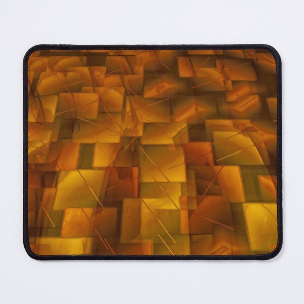 Item preview, golden mosaic with geometric layers designed and sold by mister-john.