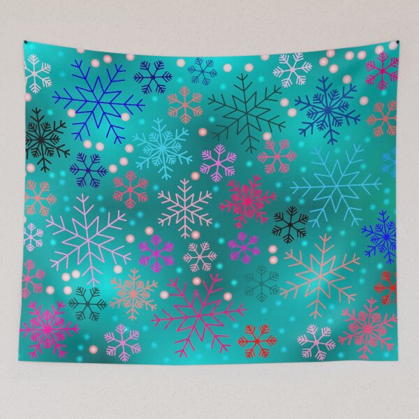 Item preview, Magic Colorful Snowflakes  designed and sold by Shapes-Mania.