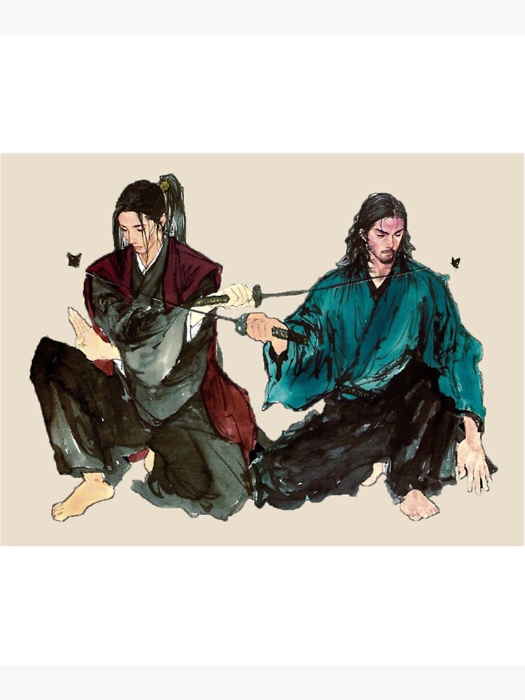 "Inoue Takehiko Vagabond Manga Musashi Miyamoto vs Sasaki Kojiro