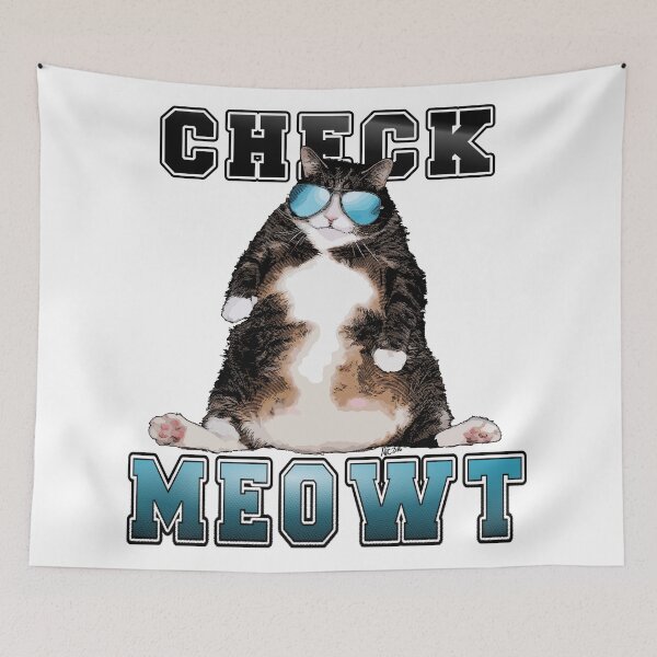 Item preview, Check Meowt designed and sold by the-grindilkin.