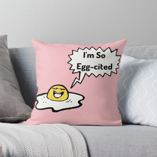 Worl Egg Day Throw Pillow