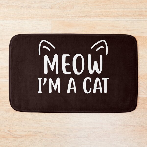 Item preview, Meow I'm A Cat - Halloween designed and sold by TheHumbleLemon.