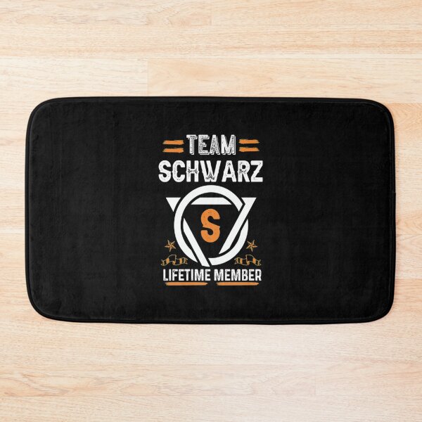 Aperçu de l'œuvre T-Shirt familleTeam schwarz Membre à vie, nom de famille, nom de famille, deuxième prénom T-Shirt_by Smeis_ créée et vendue par shopnhatca.
