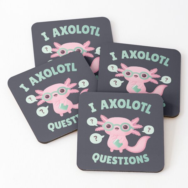 Item preview, Funny I Axolotl Questions Pun designed and sold by rustydoodle.