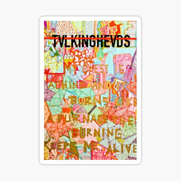 TALKING HEADS Sticker