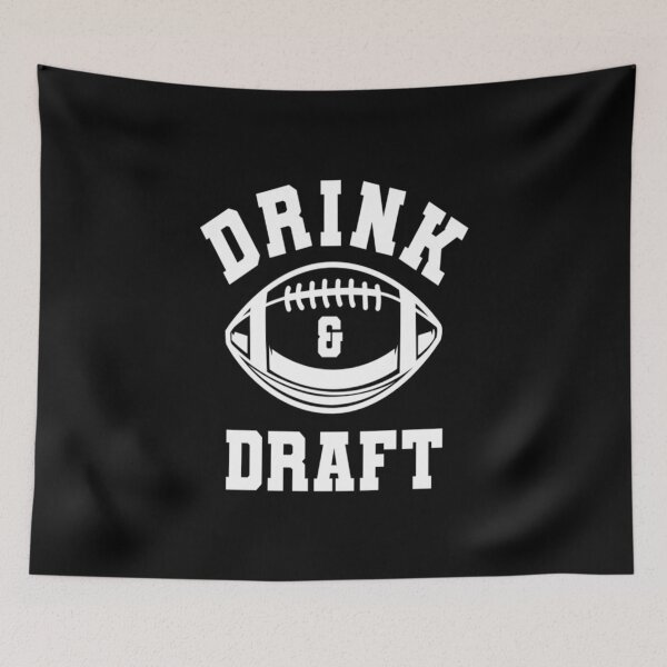 Item preview, Fantasty Football Draft Party T-ShirtDrink & draft fantasy football league party T-Shirt_by EMPIRE APPAREL_ designed and sold by shopnhatca.