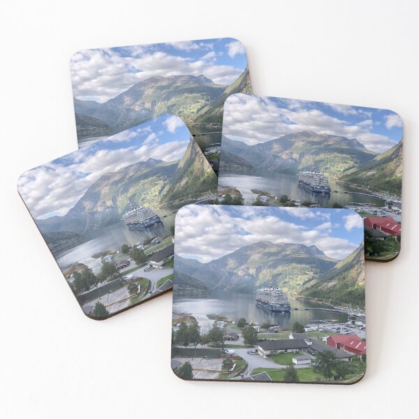 Item preview, Ship in Geiranger designed and sold by Bente Agerup.