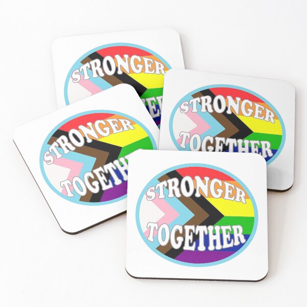 Item preview, Stronger Together Inclusive Pride LGBTQIA+ designed and sold by bella-rod.