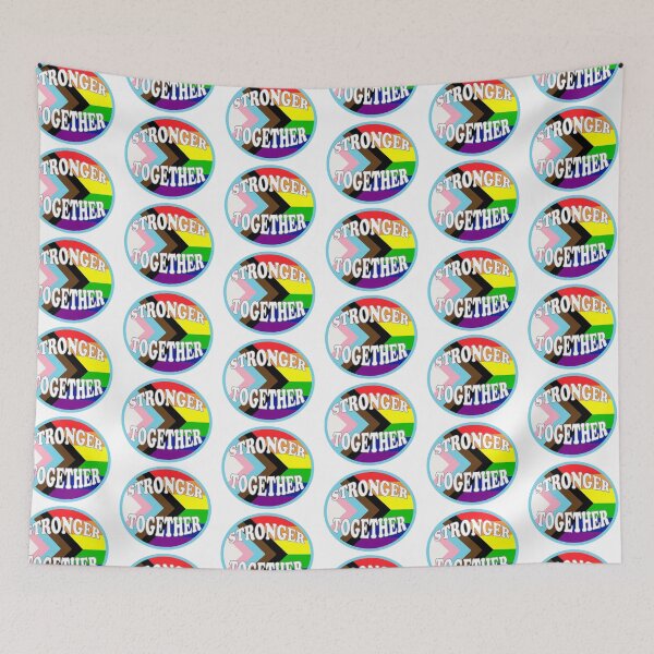 Item preview, Stronger Together Inclusive Pride LGBTQIA+ designed and sold by bella-rod.