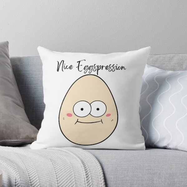 World Egg Day Throw Pillow